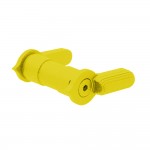 AR-15 Dual Safety Selector Lever - Cerakote Lemon Zest